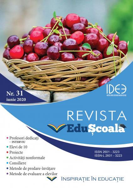 Copertă Revista EduȘcoală #31